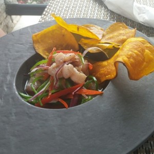 ceviche de Corvina 
