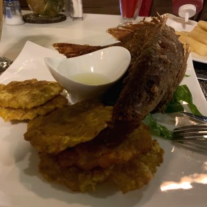 Pescado frito