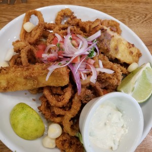 calamares apanados