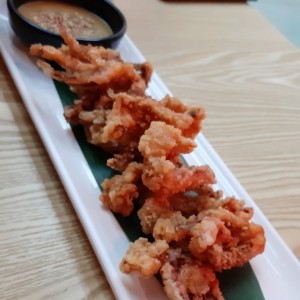 Calamares rebozados