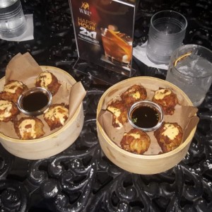 Dumplings de camaron