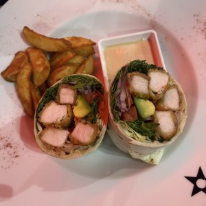 Wrap de Pollo Thai