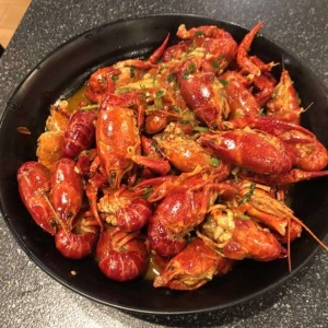 langosta al ajillo