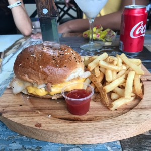 Cheddar Bacon Burger