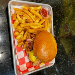 bacon cheese burguer