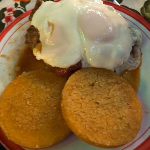 Bistec a la caballo