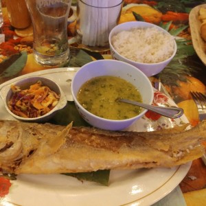 pescado al ajillo