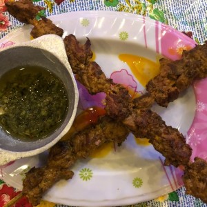 carne en palito