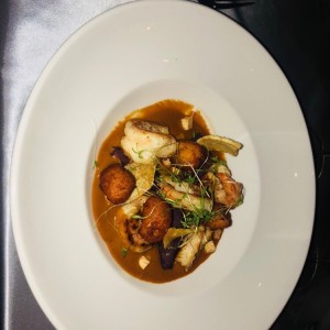 cazuela de mariscos