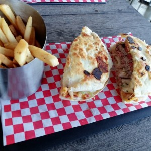 Quesadilla burger