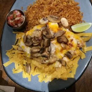 chicken lime + arroz