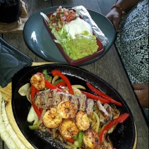 Fajitas de combinacion