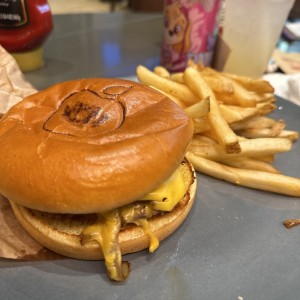Handcrafted Burgers - Cheese Burger