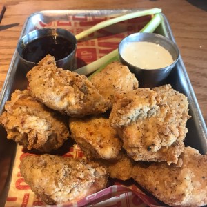 Boneless wings!