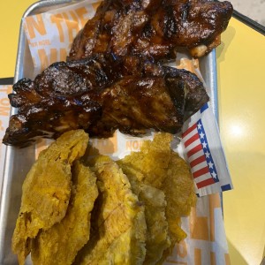 apples riblets (3 porciones de ribs)