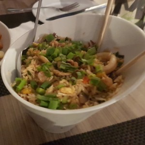 Arroz Chaufa de Mariscos