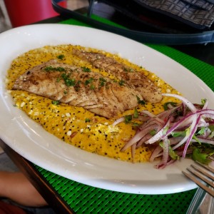 Quinoto con pescado