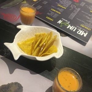 snack de recibimiento