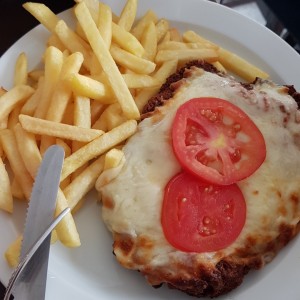 milanesa de pollo