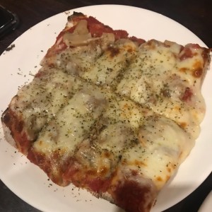 Pizza Bacon con Hongos