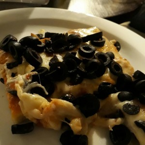 Muzzarella con aceitunas - espectacular