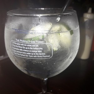 Gin Tonic con pepino