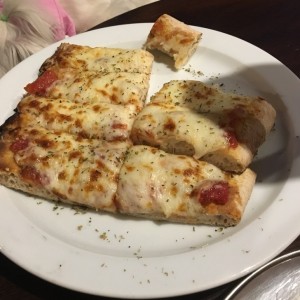 pizza con muzzarella