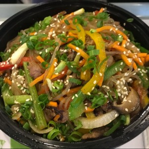 Japchae carne