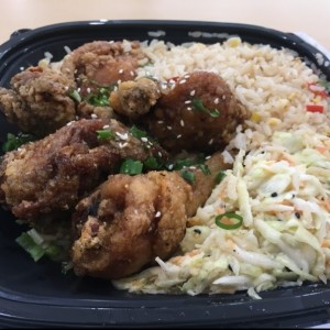 pollo frito con miel