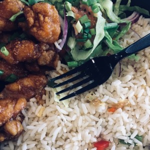 pollo agridulce