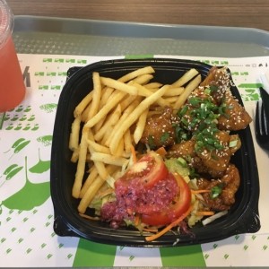 pollo frito coreano