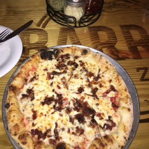 pizza armada bacon y queso
