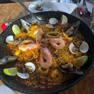 paella de marisco ?