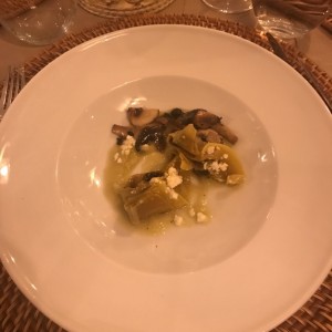 Ravioli Rellenos de Hongo 