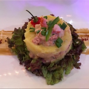 Causa de Camarones