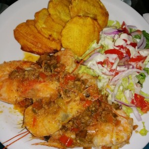 PATACONES RELLENOS - Langostinos