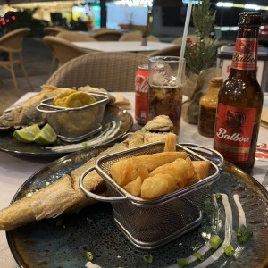 Pescado frito