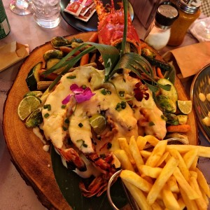 langosta gratinada
