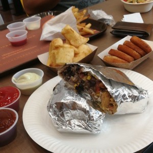 chicken burrito