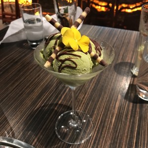 Helado de te verde??!!