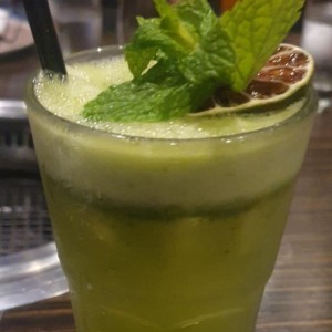 limonada frozen con hierbabuena