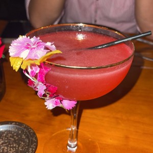 Rose cocktail