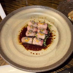 Tiradito de hamachi