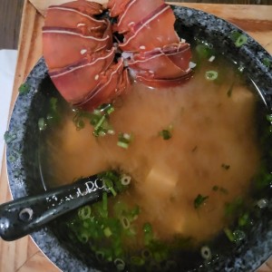 sopa de langosta