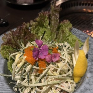 ENTRIES - KING CRAB SALAD
