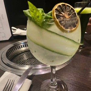 Gin and tonic