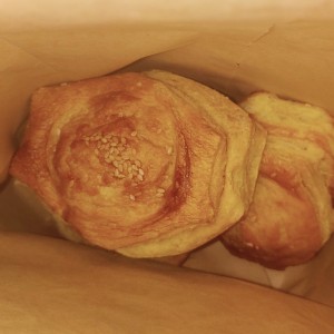 Pastelito pollo muy salado