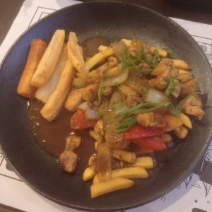 pollo salteado