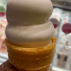 helado de vainilla