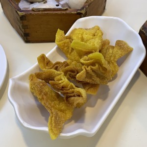 DIM SUM - WANTON FRITO de Camarones